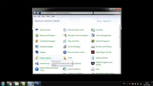 02 Cara Menampilkan File Hidden di komputer Windows - folder options
