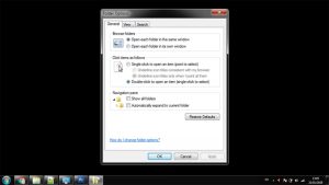 03 Cara Menampilkan File Hidden di komputer Windows - folder option general