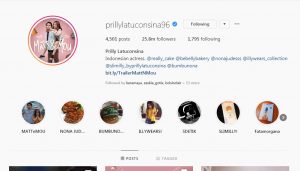03 artis indonesia dengan follower instagram terbanyak - prilly latuconsina